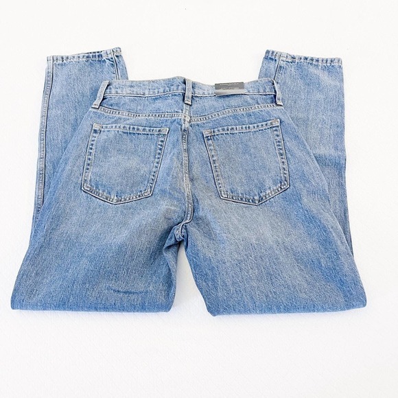 Banana Republic Curvy Straight High Rise Denim Jeans SZ27 - Picture 5 of 8
